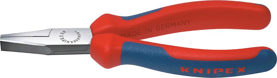 Imagen de ALICATES PUNTA PLANA PULIDO C/ MANGO VARIOS COMPONENTES 160MM KNIPEX