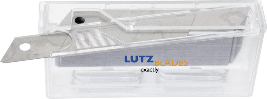 Imagen de HOJA SECCIONABLE 18MM PAQUETE C/ 50 U. LUTZ BLADES