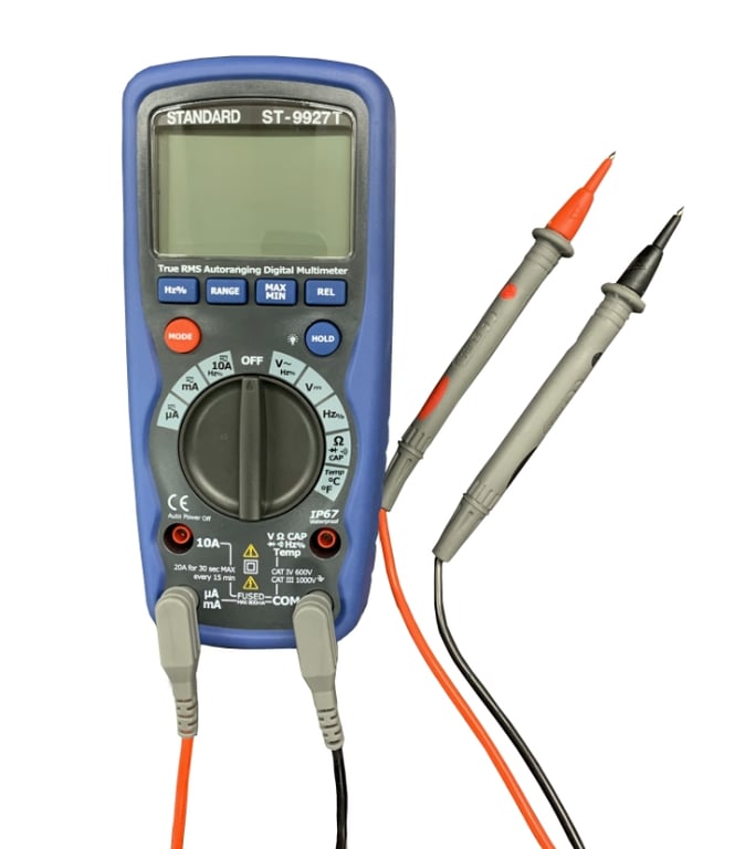 Imagen del producto MULTIMETRO DIGITAL 6000 CTAS. PROF.TRMS