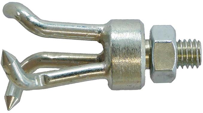Imagen de ROSCA GARRA DE TRES UÑAS 1/2" 50MM E+R
