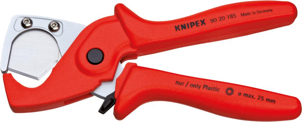 Imagen de CORTADOR PARA TUBOS Y TUBOS DE PROTECCIÓN PLASTICUT 185MM KNIPEX