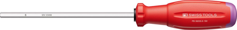 Imagen de DESTORNILLADOR HEMBRA HEXAGONAL 6X160MM SWISSGRIP EVO PB SWISS