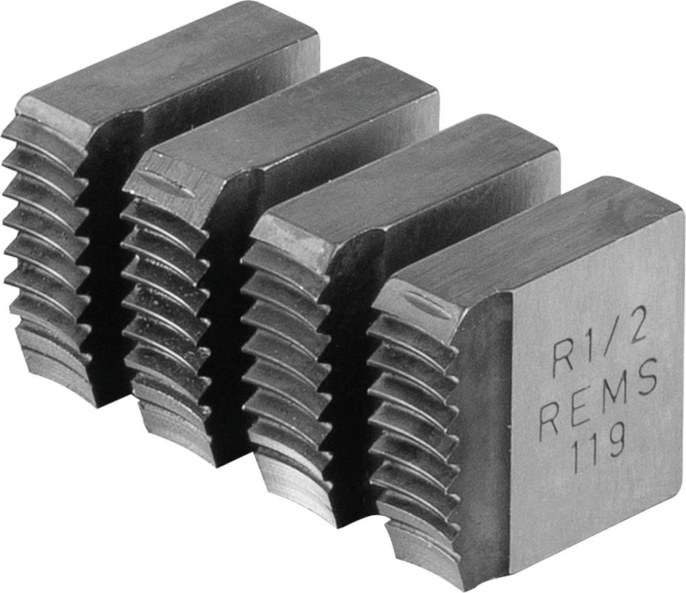 Imagen de COJINETES DE TERRAJA R 1/2 REMS ROSCA DE TUBO R CÓNICA DERECHA ISO 7-1, EN 10226
