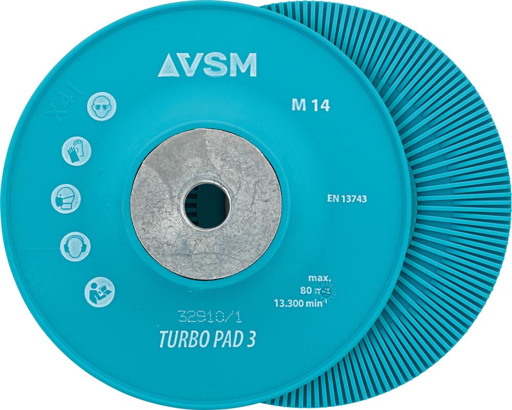 Imagen de PLATO APOYO TURBO PAD 3 M14 115MM VSM
