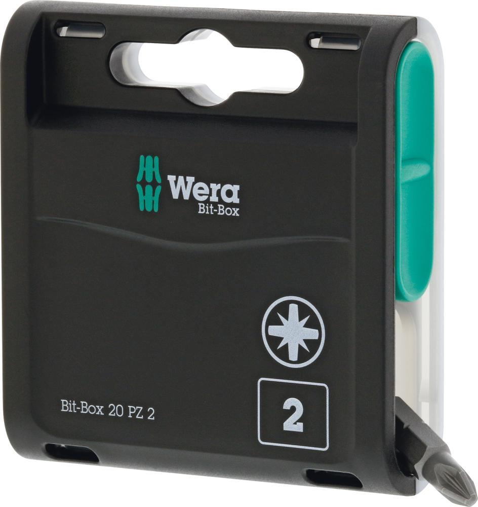 Imagen del producto Caja puntas 20H 20 u puntas PZ2x25mm Wera