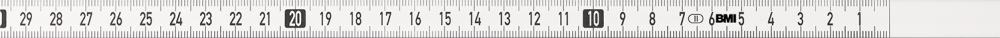 Imagen de CINTA MÉTRICA BLANCA 5MX13MM AUTORRETENTIVA RNL-SK BMI