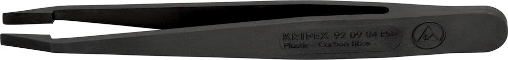 Imagen del producto Pinzas de plástico ESD, negro 92 09 04 ESD KNIPEX