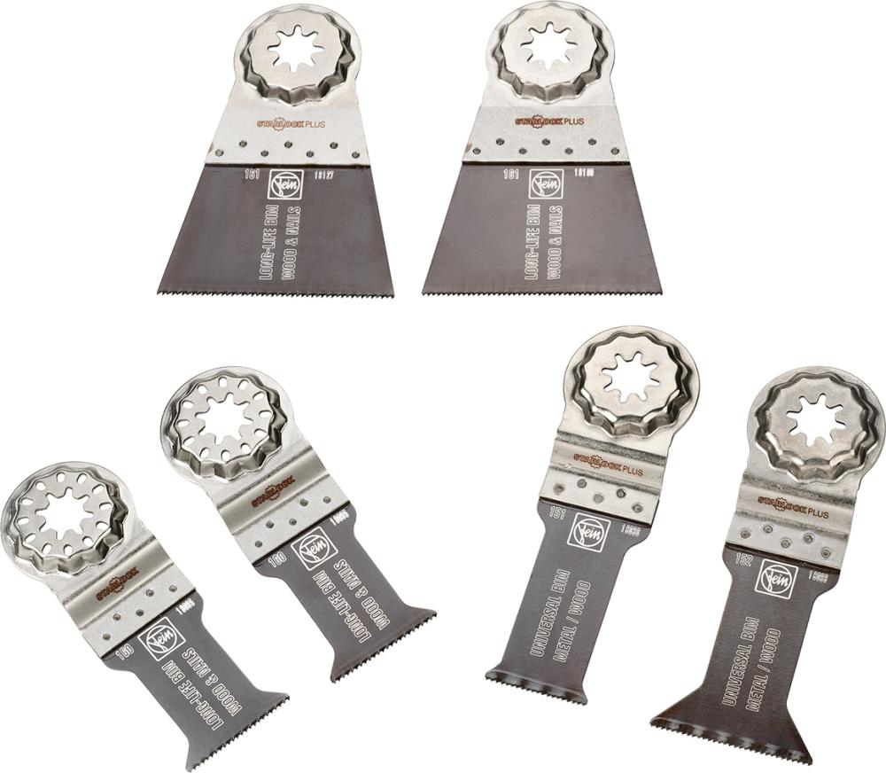 Imagen del producto Juego de accesorios Multimaster Wood and Metal Fein 6 piezas StarlockPlus