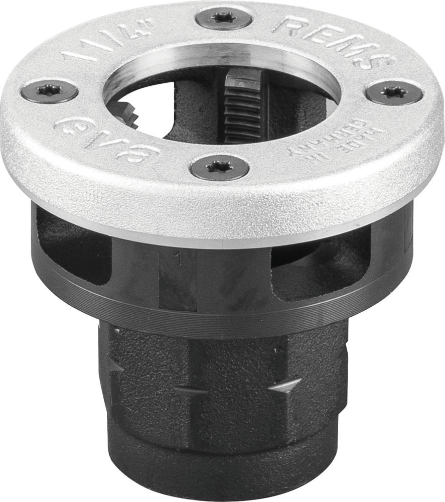 Imagen del producto Cabezal de corte de cambio rápido R 1 1/4Remsrosca de tubo R cón. dchaISO 7-1, EN 10226 Rems