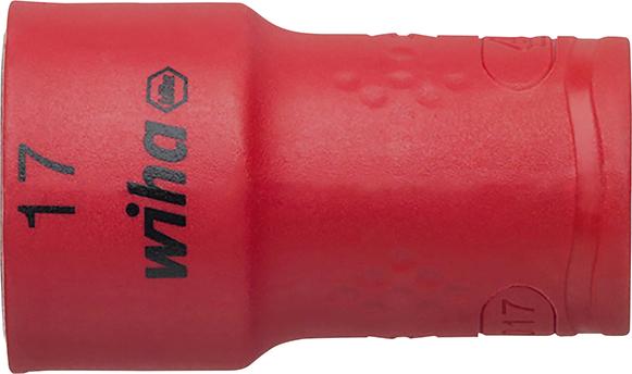 Imagen del producto Pieza llave de vaso hexagonal 3/8" 17mm VDE Wiha