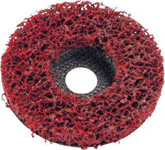 Imagen del producto Disco de limpieza grueso CER 115mm rojo FORMAT