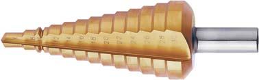 Imagen del producto Broca escalonada univers.HSS TiN 4-12,0mm FORMAT