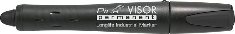 Imagen de ROTULADOR PERMANENTE VISOR INDUSTRIAL NEGRO PICA