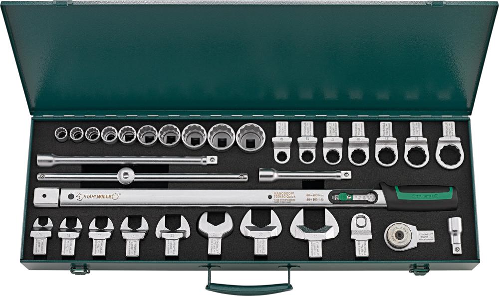 Imagen del producto Juego de llaves dinamométricas 730R/40 32piezas Stahlwille