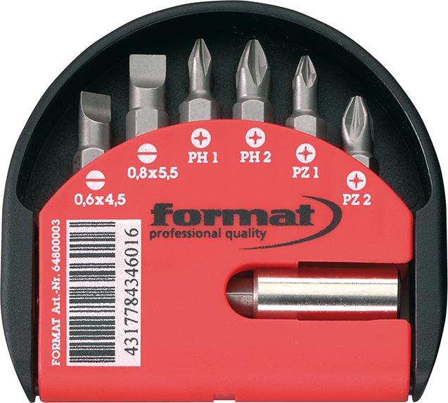 Imagen del producto Jgo puntas universal 7 unidades FORMAT