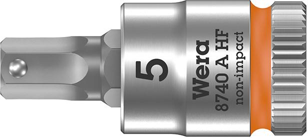 Imagen de PUNTA PARA DESTORNILLADOR1/4" HEMBRA HEX CON FUNCIÓN RETENCIÓN 5X28MM WERA