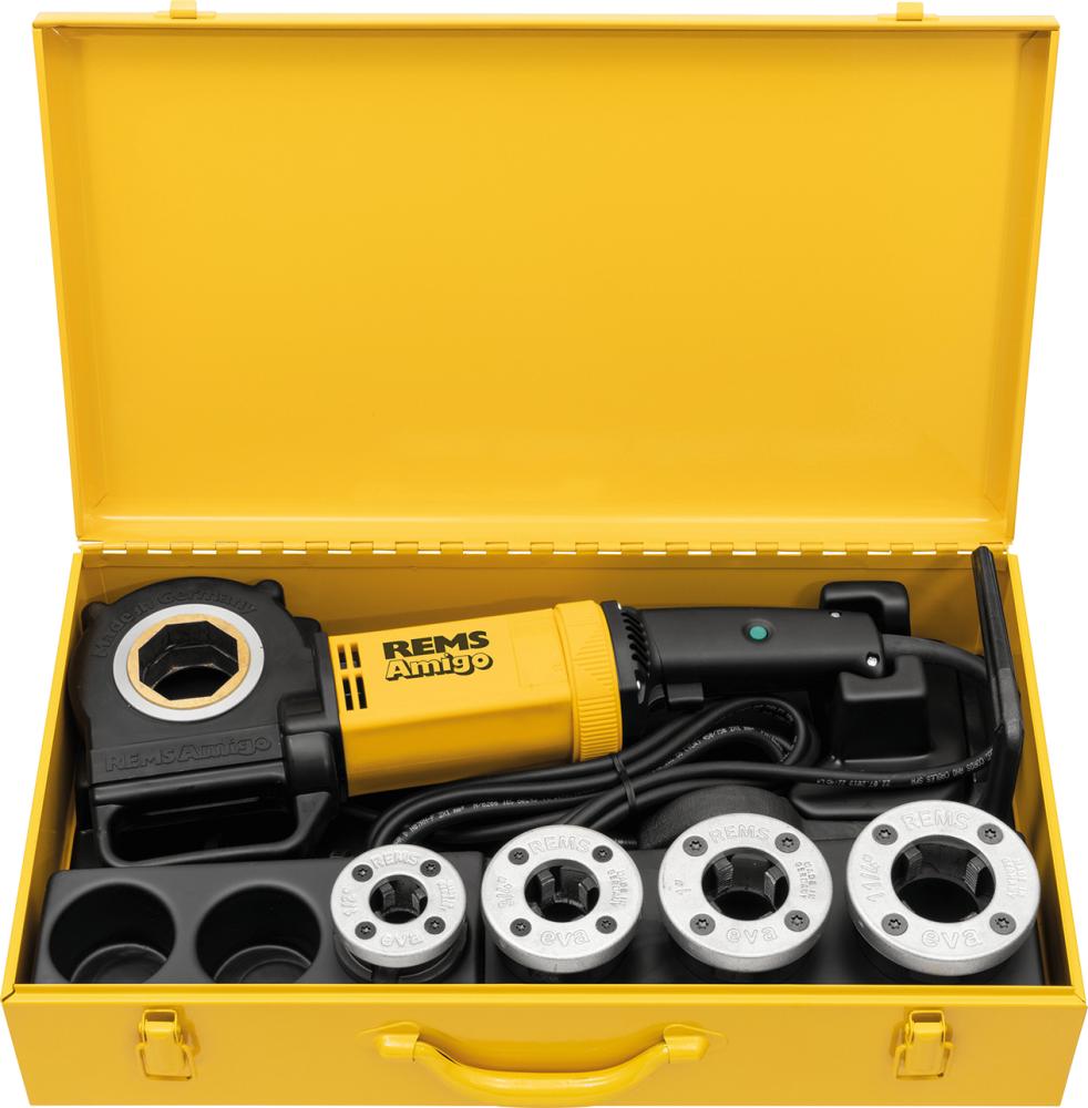 Imagen del producto Terraja de roscada eléctrica REMS Amigo Set R1/2-1.1/4