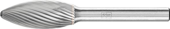 Imagen del producto Fresa con mango MD forma llama B 1230 3 6mm 12x30mm Pferd