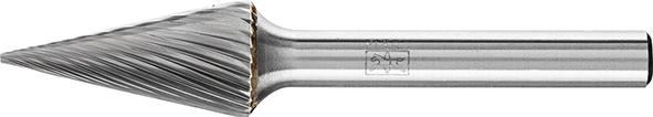 Imagen del producto Fresa c/ mango MD forma cónica apuntada 1225 3 6mm 12x25mm Pferd