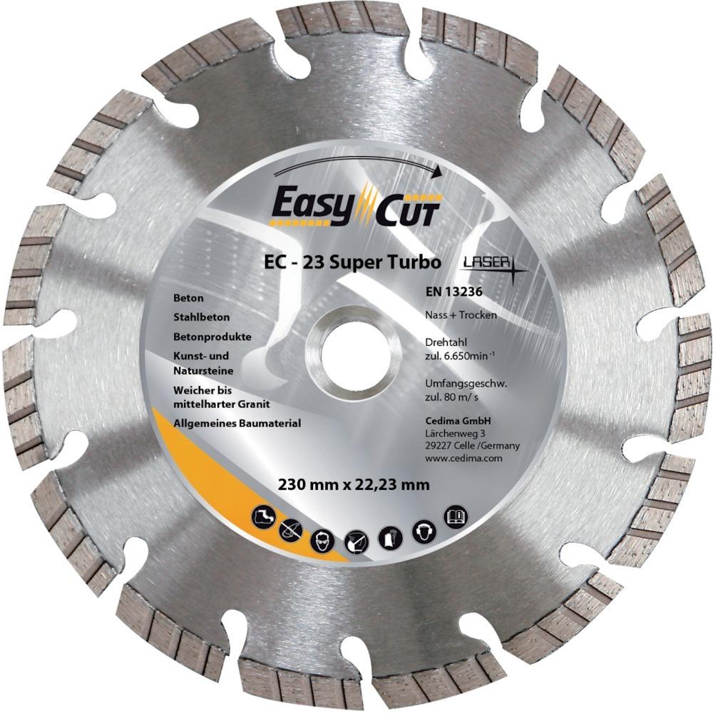 Imagen del producto Disco corte de diamante EC-23 115x2,1x10x22,23mm CEDIMA