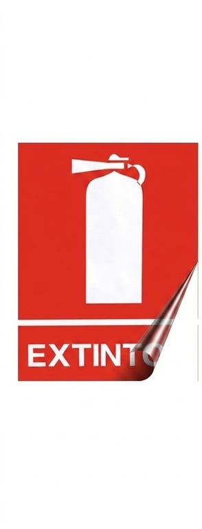 Imagen del producto ADHESIVO 11X15 EXTINTOR