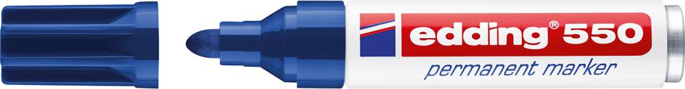 Imagen de ROTULADOR PERMANENTE 550 AZUL EDDING