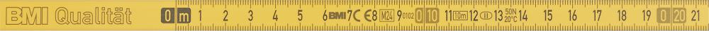 Imagen del producto Cinta métrica capsular 10mx13mm Acero poliamida BMI