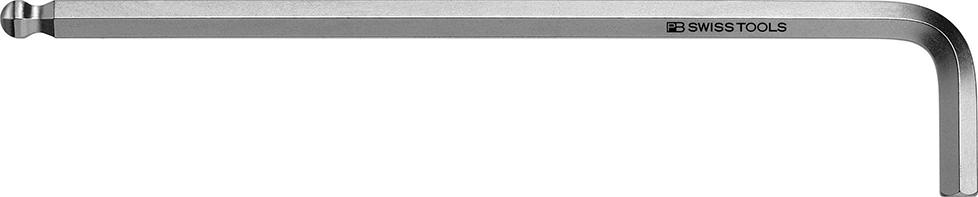 Imagen del producto Llave Allen acodada DIN 911L cromado 1/20" punta esférica PB Swiss Tools
