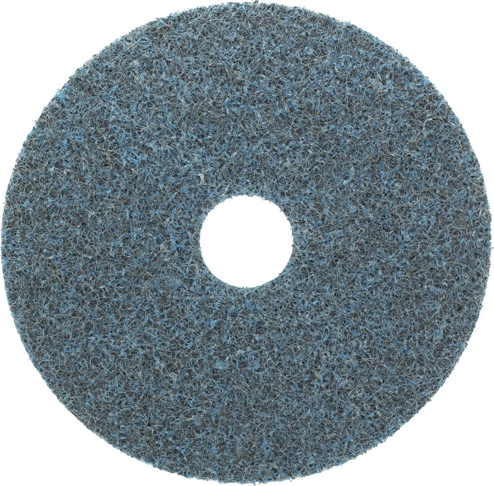 Imagen del producto Disco abrasivo velcro vellón 115mm muy fino azul FORMAT