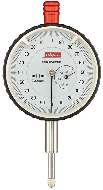 Imagen de RELOJ COMPARADOR PRECISO FM1000T NUMERACIÓN HACIA LA IZDA KÄFER