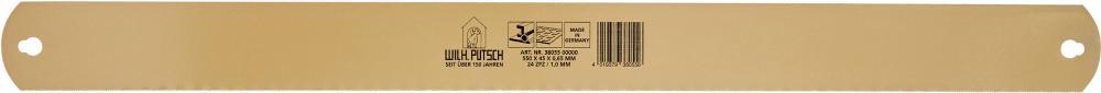Imagen del producto Hoja sierra inglete 106 para hierro 550x45x1mm WILPU