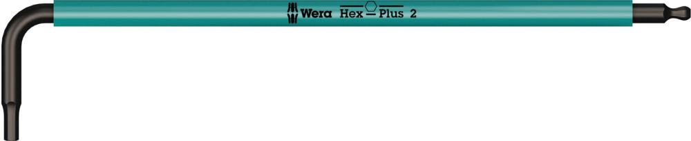 Imagen del producto Llave Allen Multicolor revestida 2x mm Wera