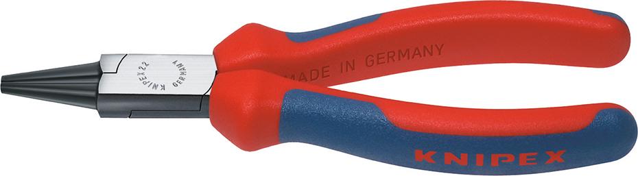 Imagen de KNIPEX ALICATES PROFESIONALES DE BOCA REDONDA 140 MM MANGO ERGONÓMICO MULTICOMPONENTE