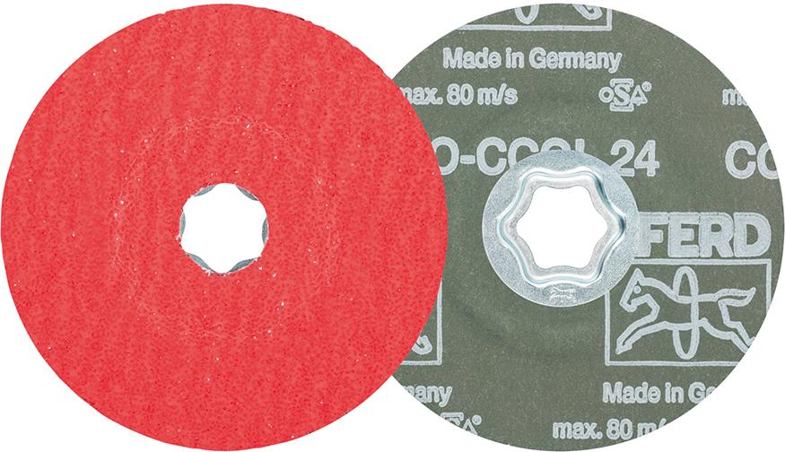 Imagen del producto Disco abrasivo fibra CC-FS CO-COOL 115mm K24 PFERD