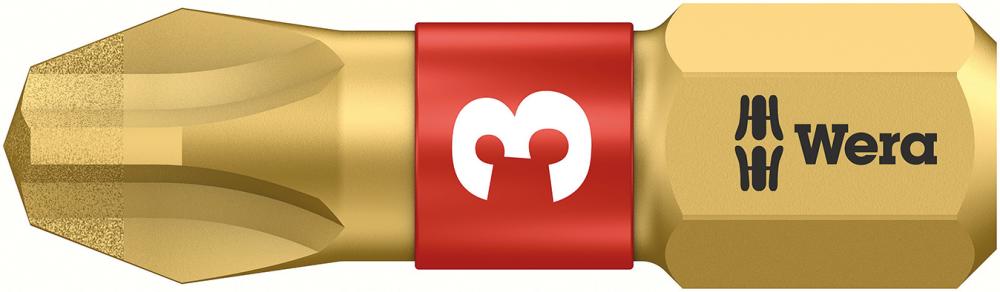 Imagen de PUNTA DIAMANTE 1/4" DIN3126C6,3 PH3X25MM WERA