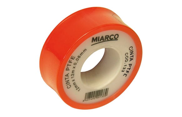 Imagen del producto ROLLO CINTA TEFLON NARANJA