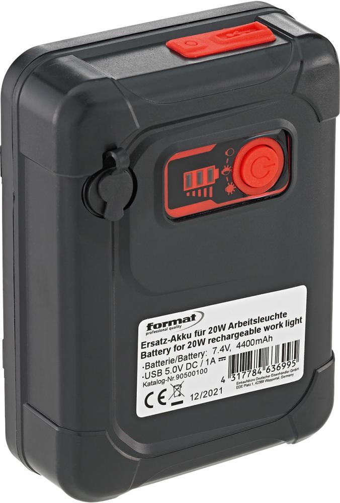 Imagen del producto Batería de repuesto 4400mAh FORMAT