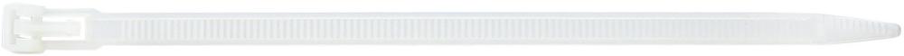 Imagen del producto Brida nailon natural 280x7,5mm a100 pzas. desmontable SapiSelco