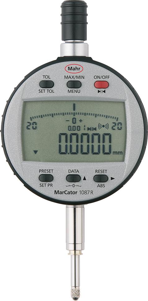 Imagen de RELOJ COMPARADOR ELÉCTRICO 1087 R-HR 12,5 MM (0,5") 0,001 MM MAHR
