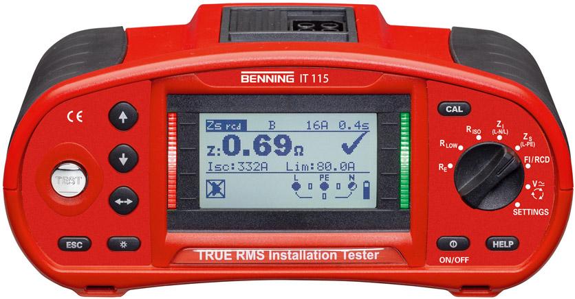 Imagen del producto Comprobador instalacionesIT 115 BENNING