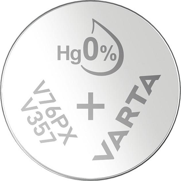 Imagen del producto Pila de botón Electronicsplata V13GS/V357 1,55 voltios blíster de 1 ud. VARTA