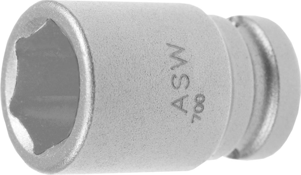 Imagen de VASO DE LLAVE DE VASO DE FUERZA 1/4" 6MM ASW