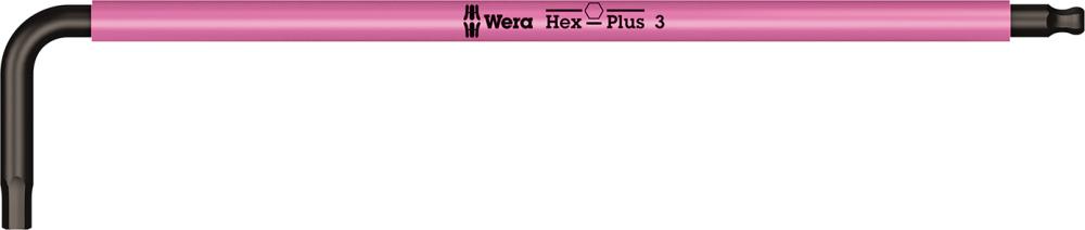 Imagen del producto Llave Allen Multicolor revestida 3x mm Wera