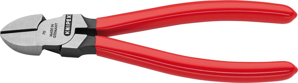 Imagen de CORTAALAMBRES PULIDO CON MANGO DE PLÁSTICO KNIPEX