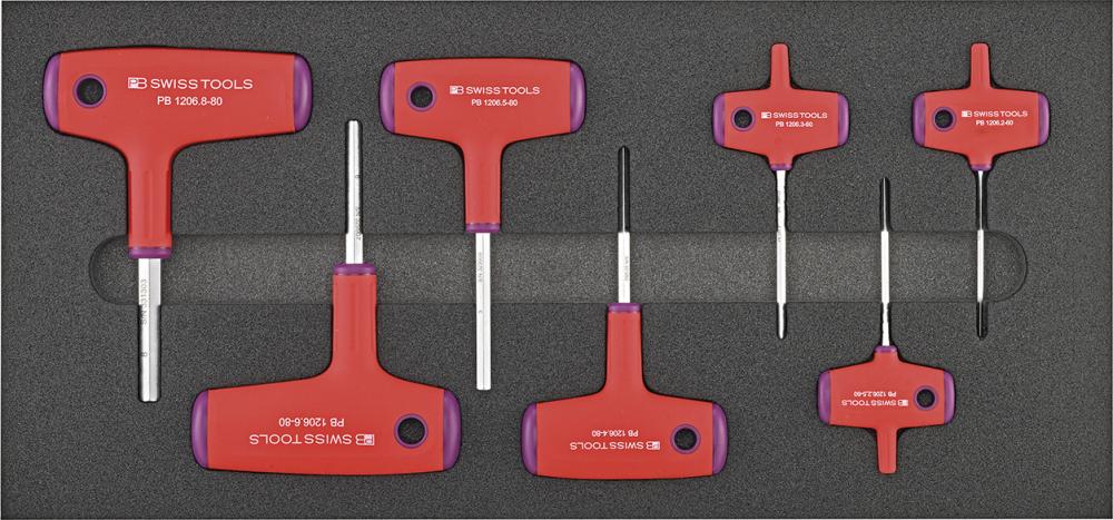 Imagen de MÓDULO HTA 2/3 MANGO EN T188X395X30MM HEMBRA HEX PB SWISS TOOLS