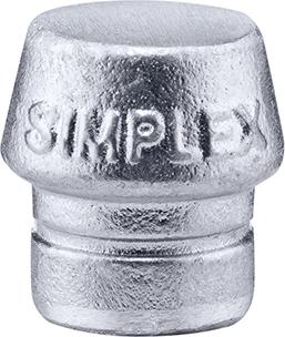 Imagen del producto Martillo de superficie blanda SIMPLEX aluminio 40mm HALDER
