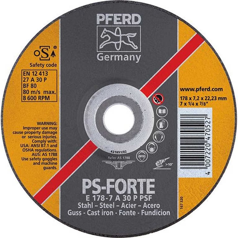 Imagen del producto DISCO DESBASTE 115 X 7,2MM PSF