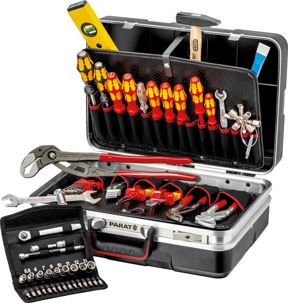 Imagen de SURTIDO DE HERRAMIENTAS VISION DE FONTANERÍA 60 PIEZAS EN MALETÍN DE ABS KNIPEX