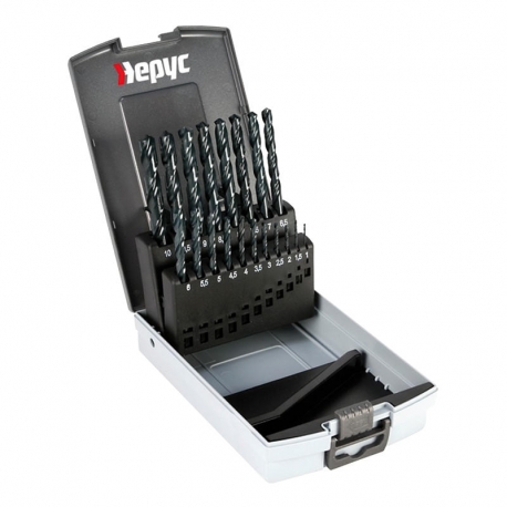 Imagen del producto JUEGO BROCA HSS DIN338N M1-M10 19PZAS