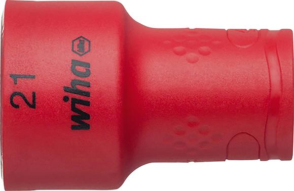 Imagen del producto Pieza llave de vaso hexagonal 3/8" 21mm VDE Wiha